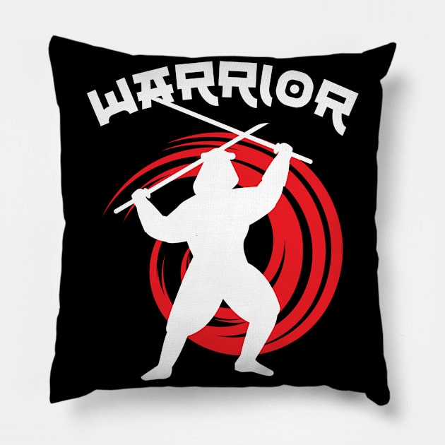 pro-choice warrior Pillow by Santag