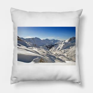 Zurs Lech am Arlberg Austrian Alps Austria Pillow