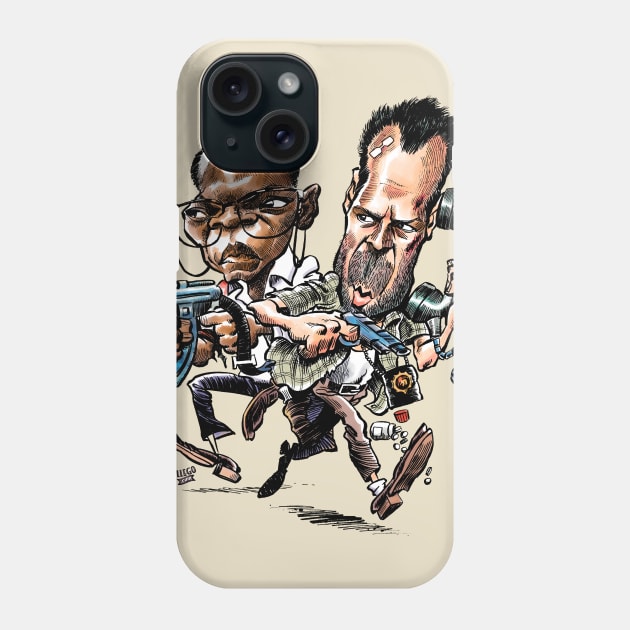 With A Vengeance Phone Case by alexgallego