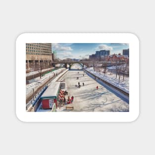 Rideau Skateway Magnet