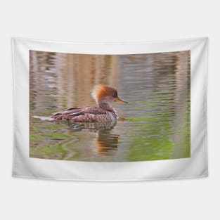 Hooded Merganser Tapestry