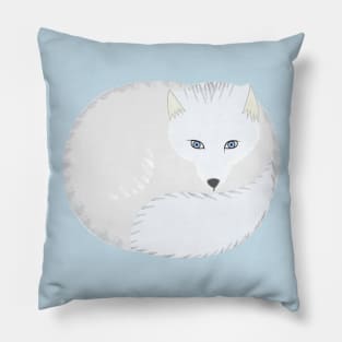 Arctic Fox Pillow