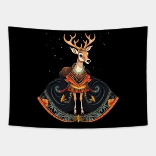 Antelope Christmas Tapestry