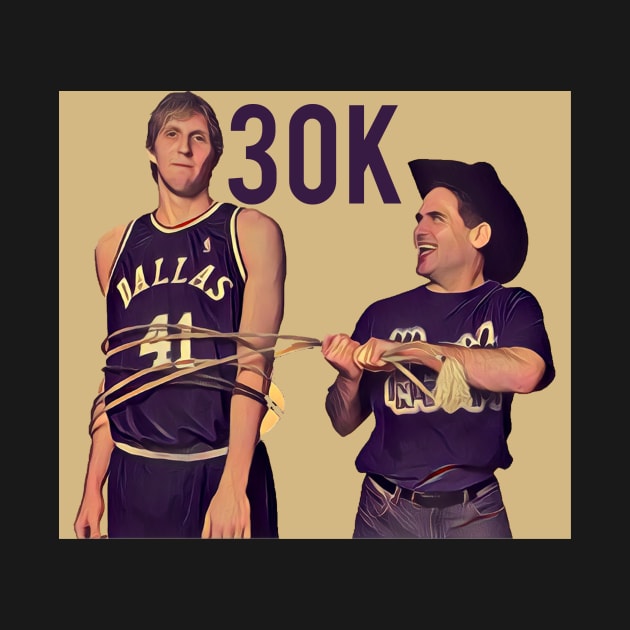 Dirk Nowitki 30K NBA by awesomeniemeier