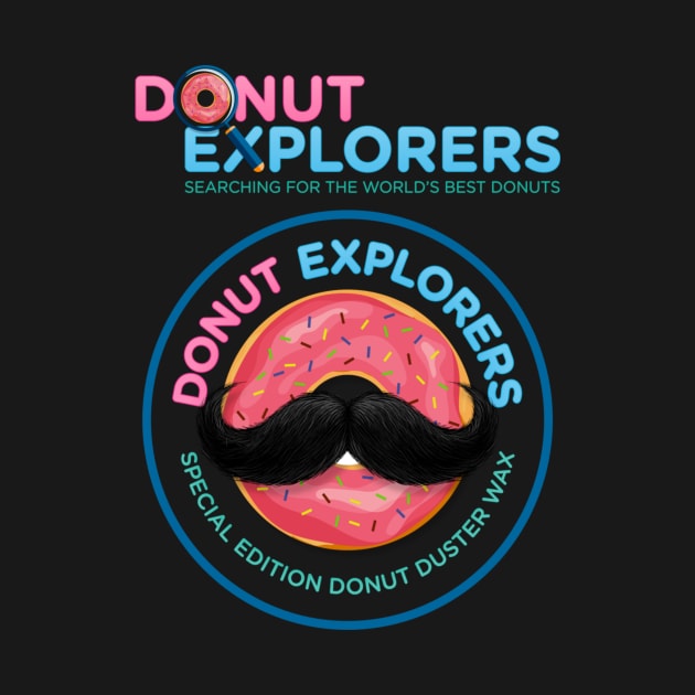 Donut Explorer Wax Combo Logo by Donut Duster Designs