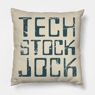 Tech Stock Jock Pillow