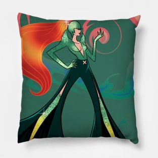 flame bird Pillow