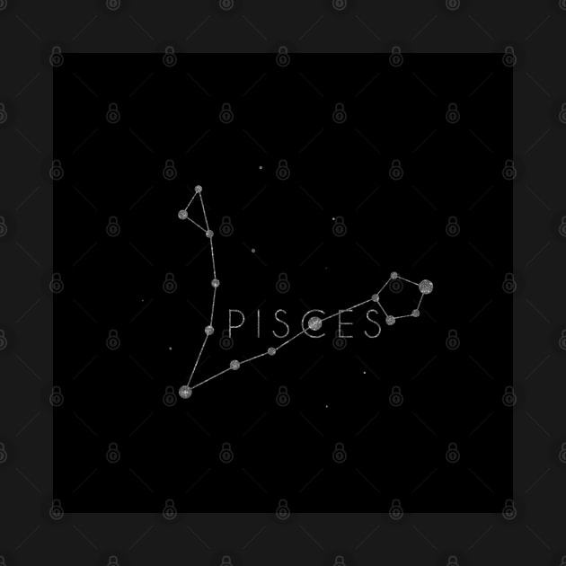 Zodiac sign constellation - pisces by Ranp