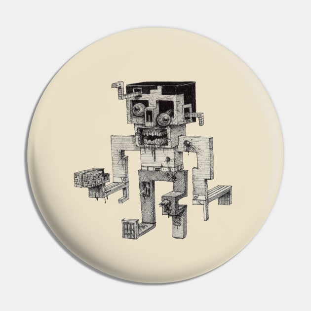 Robot Pin by charleslister