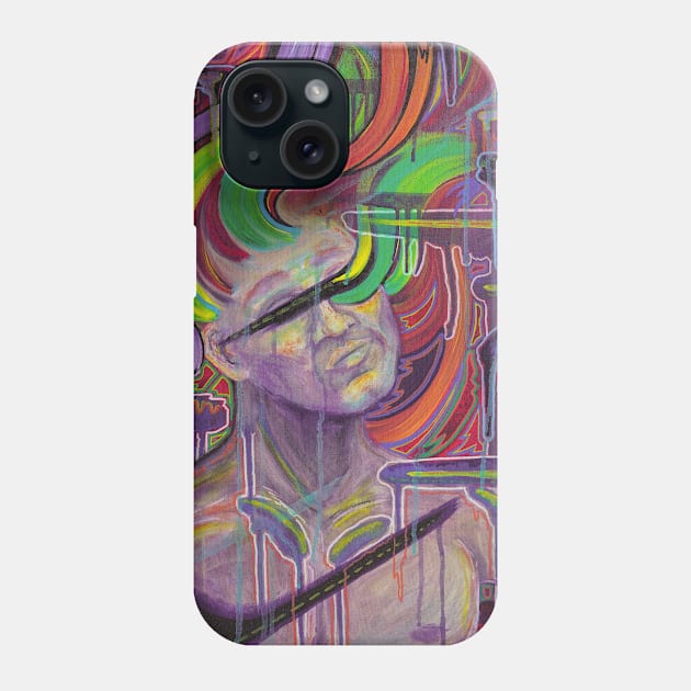 "Something in the way" Phone Case by Austin Floyd Artwork