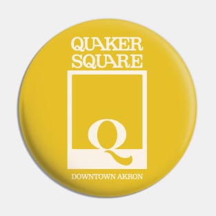 Quaker Square Akron Ohio Pin