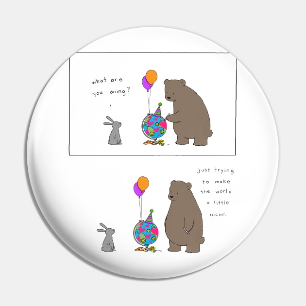 Life on Earth Pin by Liz Climo