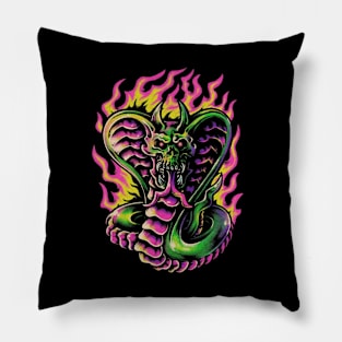 COBRA SKULL Pillow