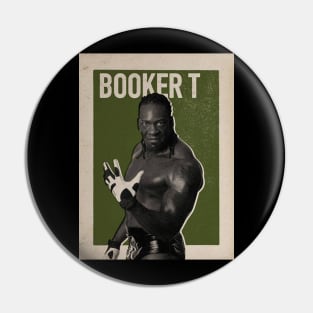 Booker T Vintage Pin