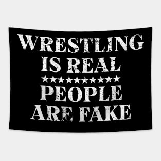 Wrestling Tapestry