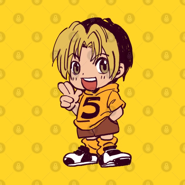 I draw another chibi Shindo Hikaru / Hikaru no Go by mudwizard