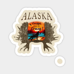 ALASKA, Escape from the CRAZY! Magnet