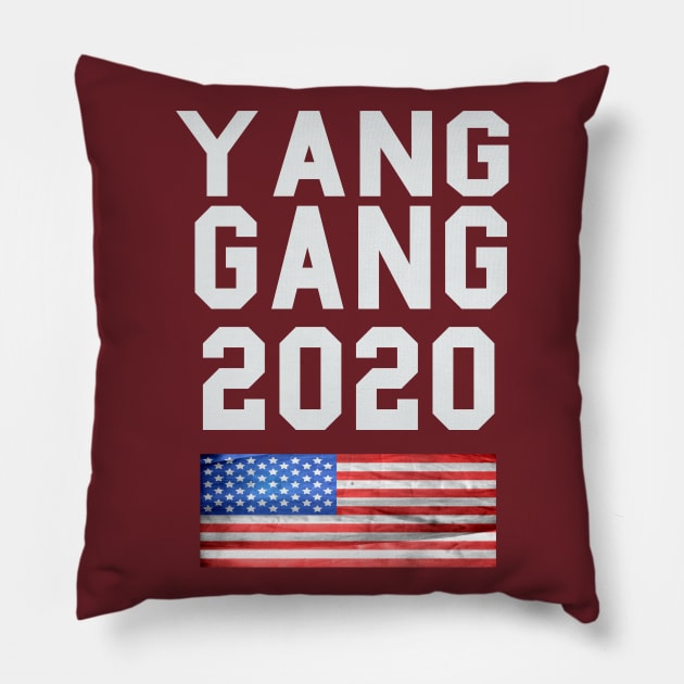 T-Shirt  yang gang 2020 Pillow by rami99