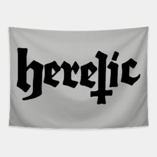 Heretic Stan Font Black Tapestry