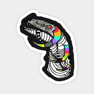 Psychedelic Dragon Magnet