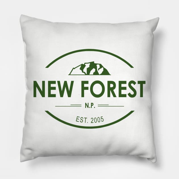 New Forest National Park Pillow by esskay1000