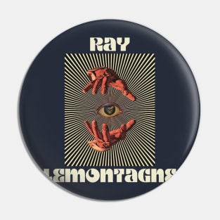 Hand Eyes Ray Lamontage Pin