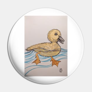 Fuzzy Duck Pin