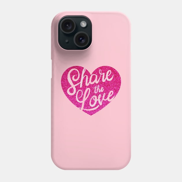 Share The Love Phone Case by ShubShank