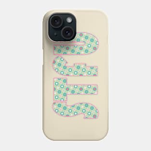 STFU - Green Circles 2 Phone Case