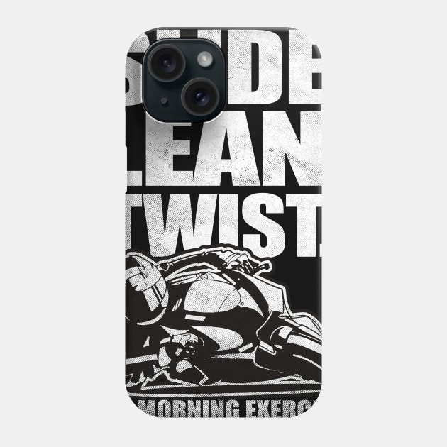 Slide, Lean, Twist. Sports Bike Phone Case by Dailygrind