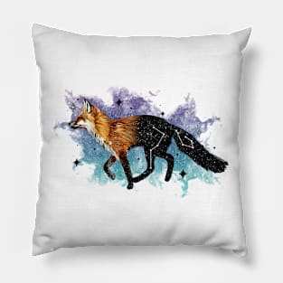 Galaxy Fox Pillow