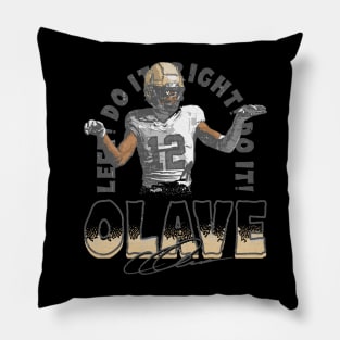 Chris Olave New Orleans Celly Dance Pillow