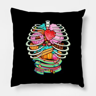 Unicorn Anatomy Sweet Inside Pillow