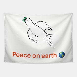 Dove of Peace on Earth Tapestry