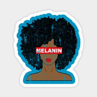 Melanin Afro Woman Magnet