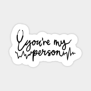 Greys anatomy quote Magnet