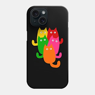 A bunch of cats Phone Case