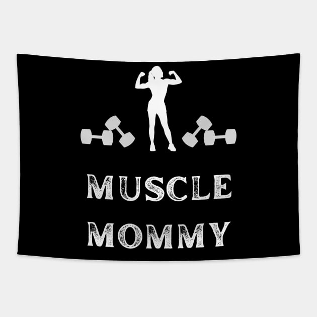 muscle mommy Tapestry by vaporgraphic