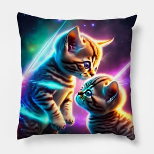 Space Cats 26 Pillow