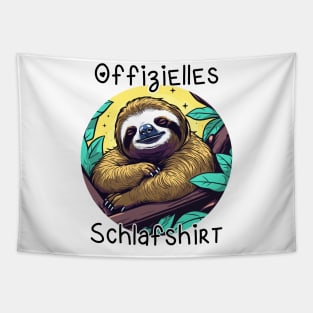 Offizielles Schlafshirt Faultier Tapestry