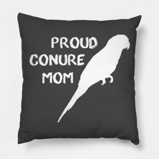 Proud Conure Mom Pillow