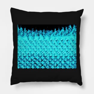 Frayed Frost Pillow