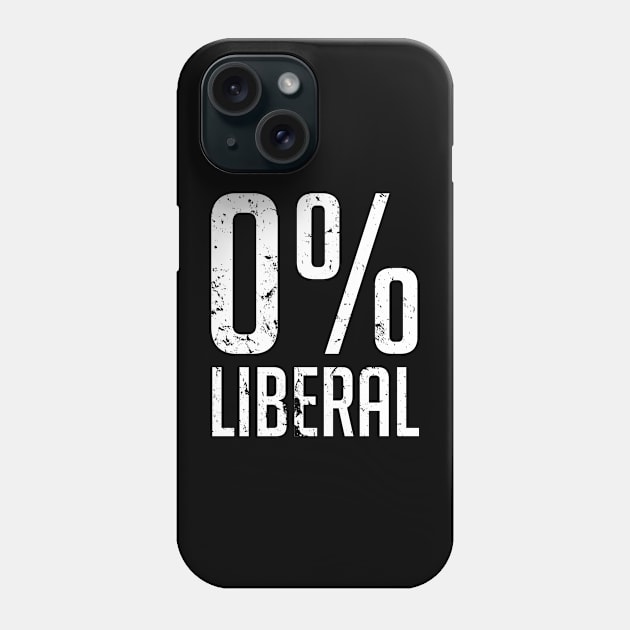 0% Liberal v4 Phone Case by Emma