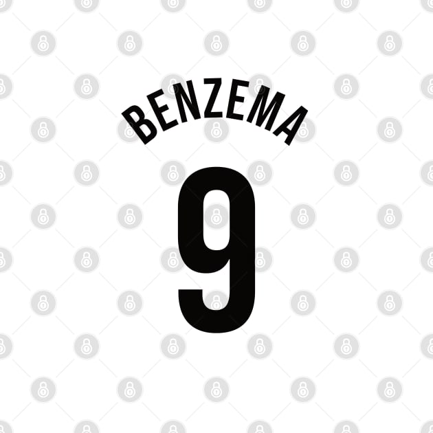 Benzema 9 Home Kit - 22/23 Season by GotchaFace