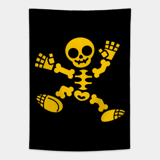 Skeleton Jig - Yellow Edition Tapestry