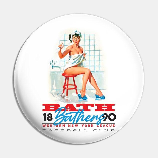 Bath Bathers Pin by MindsparkCreative