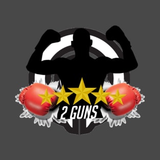 2 Guns Boxing T-Shirt