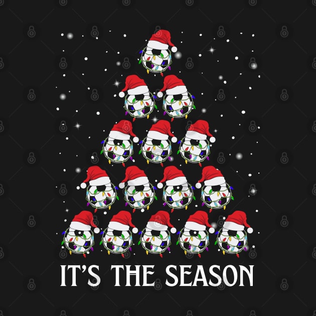 Soccer Christmas Tree It's The Season Funny Soccer Lover by egcreations