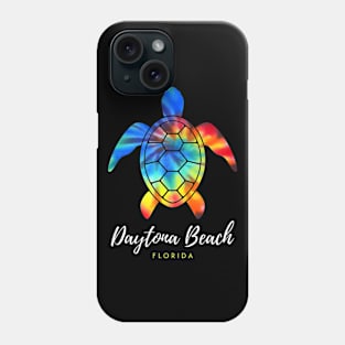 Daytona Beach Florida Sea Turtle Conservation Tie Dye Phone Case