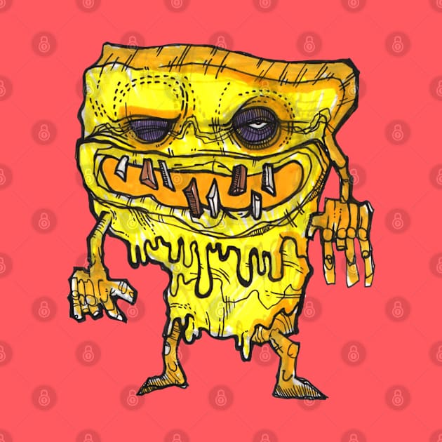 Monster Pizza by cristianvan